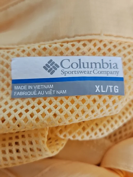Columbia Sportswear Women's Tamiami II Short Sleeve Shirt Yellow Size XL - Picture 5 of 7